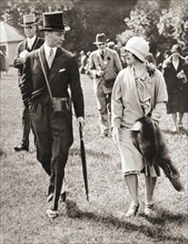 The Duke and Duchess of York at Epsom Racecourse