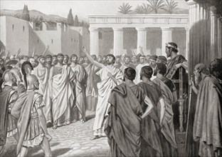 Congress of the Peloponnesian states at Sparta in 432 BC