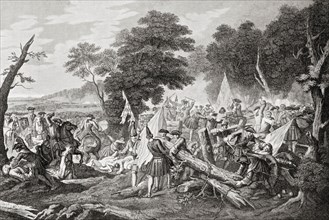 The Battle of Malplaquet