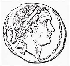Coin depicting Seleucus IV Philopator