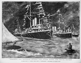 The Graphic Newspaper/Naval review 1897