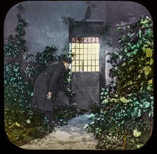 Magic lantern slide circa 1900
