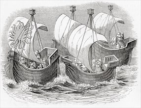 14th century ships from the time of Richard II