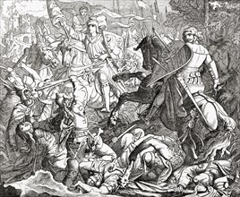Otto I the Great at The Second Battle of Lechfeld