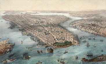 New York and Brooklyn in the mid-1850's