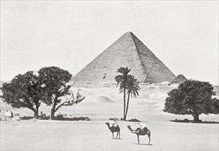 The Great Pyramid of Giza aka the Pyramid of Cheops or Khufu