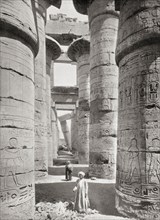 Pillars of the Great Hypostyle Hall from the Precinct of Amun-Re in the Great Temple at Karnak