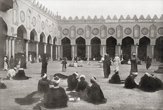 The open court of the University Mosque of Al-Azhar