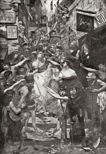 Vitellius dragged through the streets of Rome