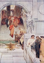 A visit of Agrippa to Augustus
