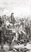 Peter I at The Battle of Poltava