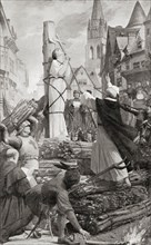 The martydom of Joan of Arc