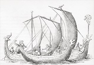 Saxon ships