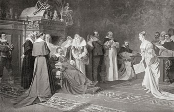 A concert given by Cardinal Richelieu