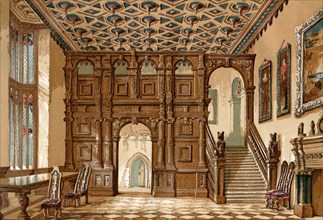 The interior of Methley Hall