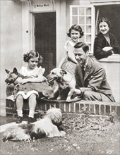 The Royal family in 1936