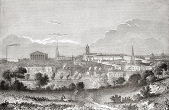 A 19th century view of Birmingham