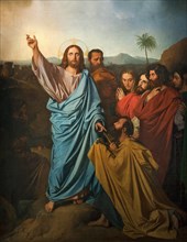 Jésus remettant à saint Pierre les clés du paradis