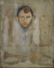 Stanislaw Przybyszewski, Portrait by Edvard Munch (1863-1944), 1894