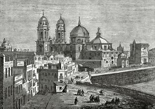 Spain, Andalusia, Cadiz Cathedral