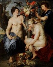 Workshop of Peter Paul Rubens, Ceres and Pomona