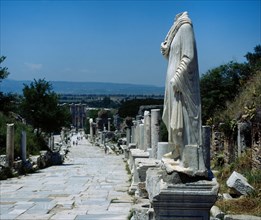 Turkey, Ancient Greek and Roman city of Ephesus