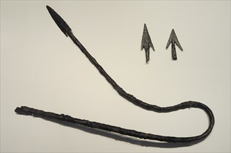Soliferreum (iron spear) and arrowheads