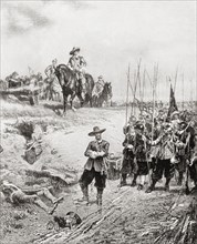 Oliver Cromwell at The Battle of Marston Moor
