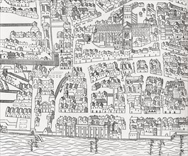 Plan of London around St