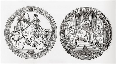 The Great Seal of Queen Victoria of England
