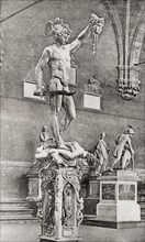 Statue of Perseus with head of Medusa