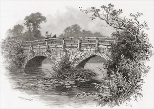 Old bridge over the River Cherwell