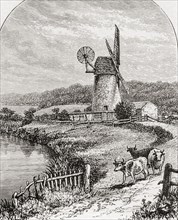 A windmill near Arundel