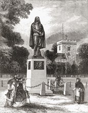 The Bunyan Monument, Bedford, Bedfordshire, England