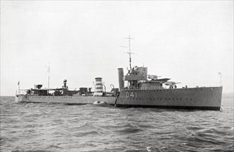 HMS Walpole (D41) a W-class destroye