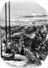 Botanical garden in paris 1842