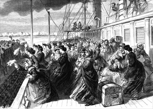 American women emigrant