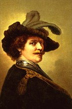Rembrandt, painting self portrait