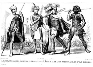 Oceania natives from sandwich islands, was the name given by james cook in 1778 of hawaiian islands. in polynesia ans later to the french polynesia 1876
