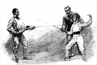 Fencing lesson