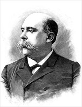 Emilio castelar y ripoll, spanish writer and politician 1885