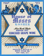 House of Moses Kosher Concord Grape Wine