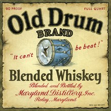 Old Drum Brand Blended Whiskey
