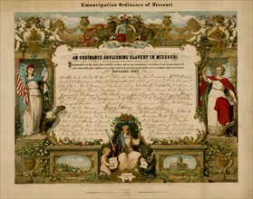 Emancipation Ordinance of Missouri. An ordinance abolishing slavery in Missouri