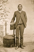 Portrait of an African American man standing