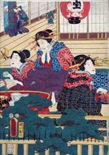 A Group of Geishas
