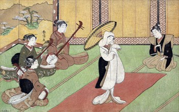 Woman Dancer in Daimyo's Palace