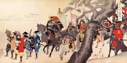 On the march, the Shogun's warriors