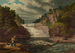 View of the high falls of Trenton, West Canada Creek, N.Y.