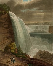 Niagara falls from Goat island